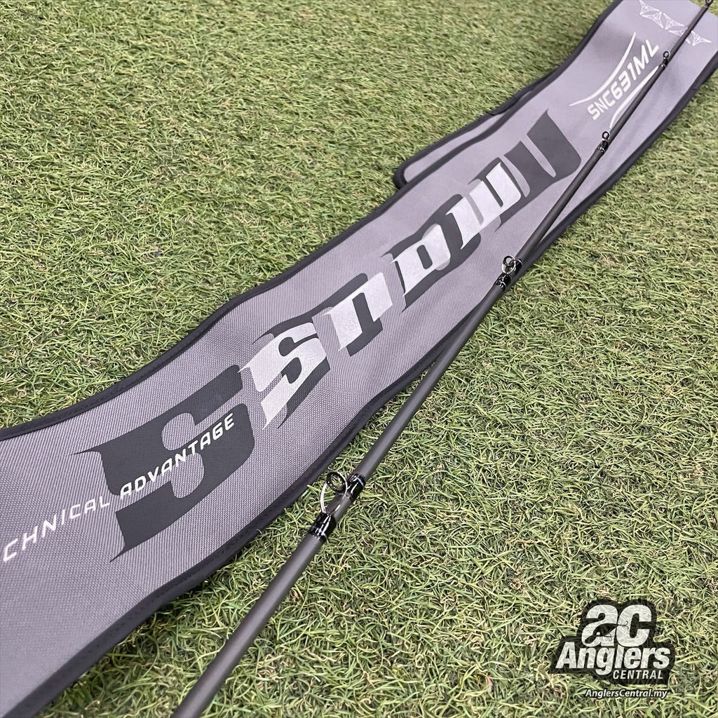 Snow Icicle SNC-631ML 6-12lb (UNUSED) with rod sleeve/bag