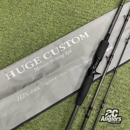 Huge Custom H2N-64R XX Heavy (USED, 9/10) with rod sleeve/bag
