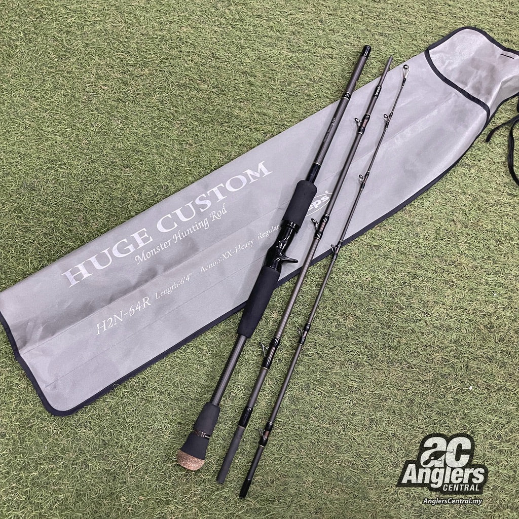 Huge Custom H2N-64R XX Heavy (USED, 9/10) with rod sleeve/bag