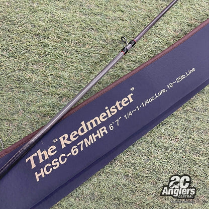 Heracles The Redmeister HCSC-67MHR 10-25lb (USED, 9/10) with rod bag/sleeve