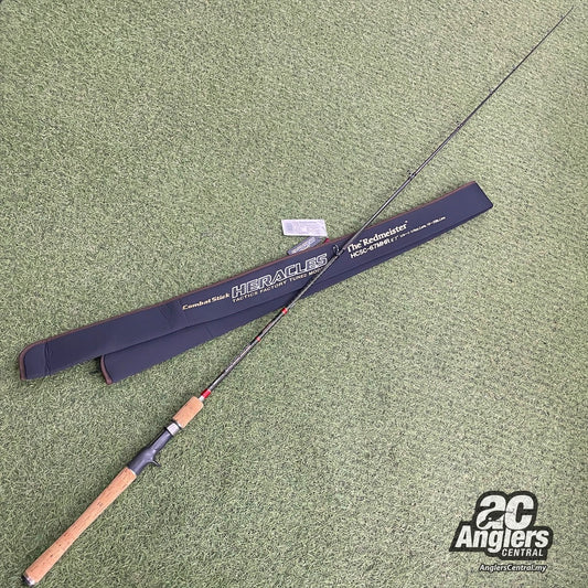 Heracles The Redmeister HCSC-67MHR 10-25lb (USED, 9/10) with rod bag/sleeve