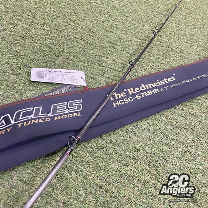 Heracles The Redmeister HCSC-67MHR 10-25lb (USED, 9/10) with rod bag/sleeve