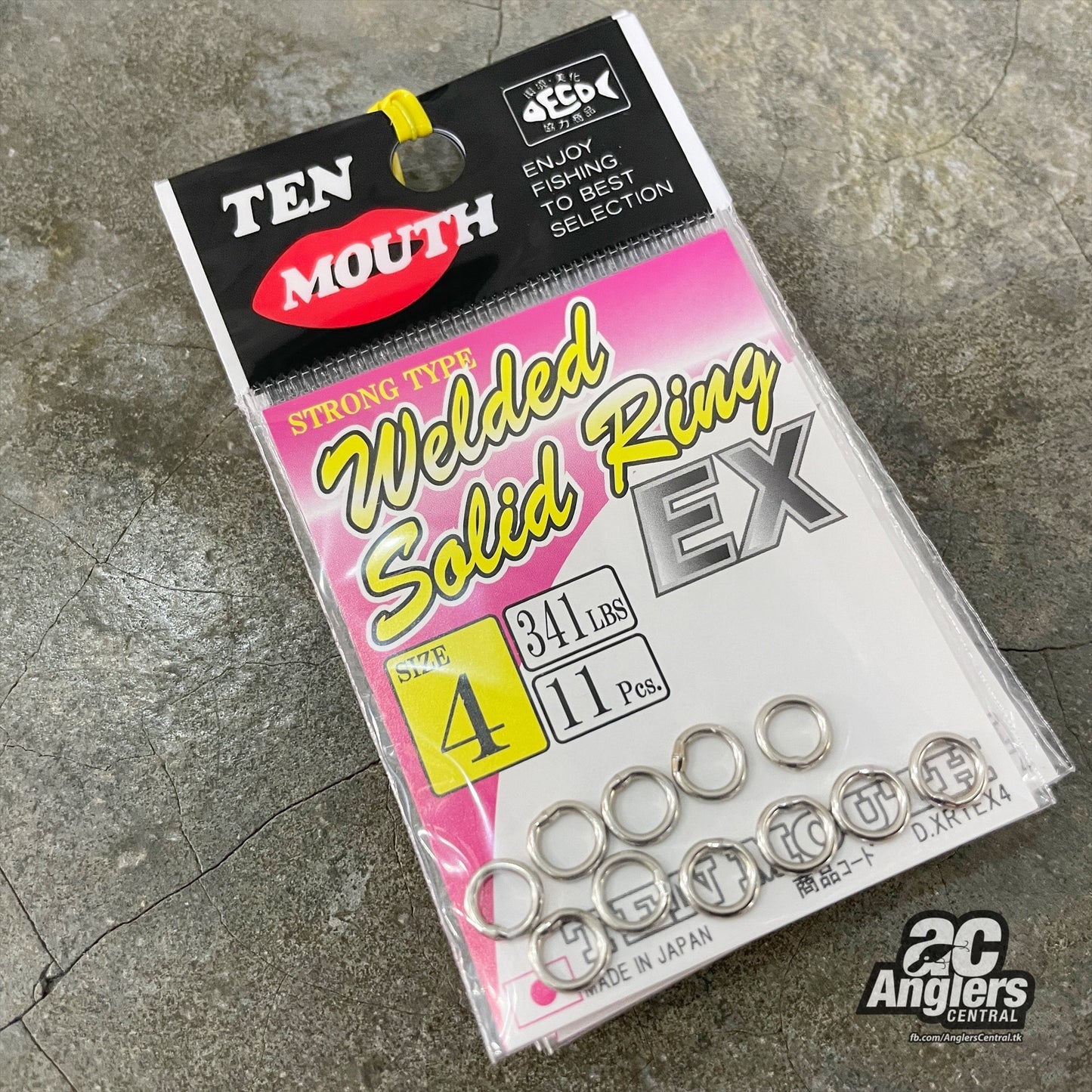 Ten Mouth Welded Solid Ring EX (Stainless) D.XRYEX