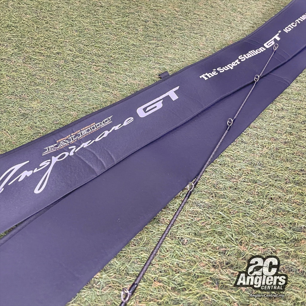 Kaleido The Super Stallion GT IGTC-71MH 12-30lb (USED, 9/10) with rod sleeve/bag
