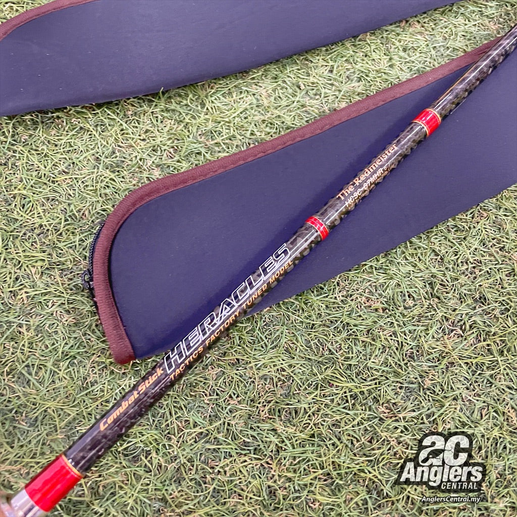 Heracles The Redmeister HCSC-67MHR 10-25lb (USED, 9/10) with rod bag/sleeve