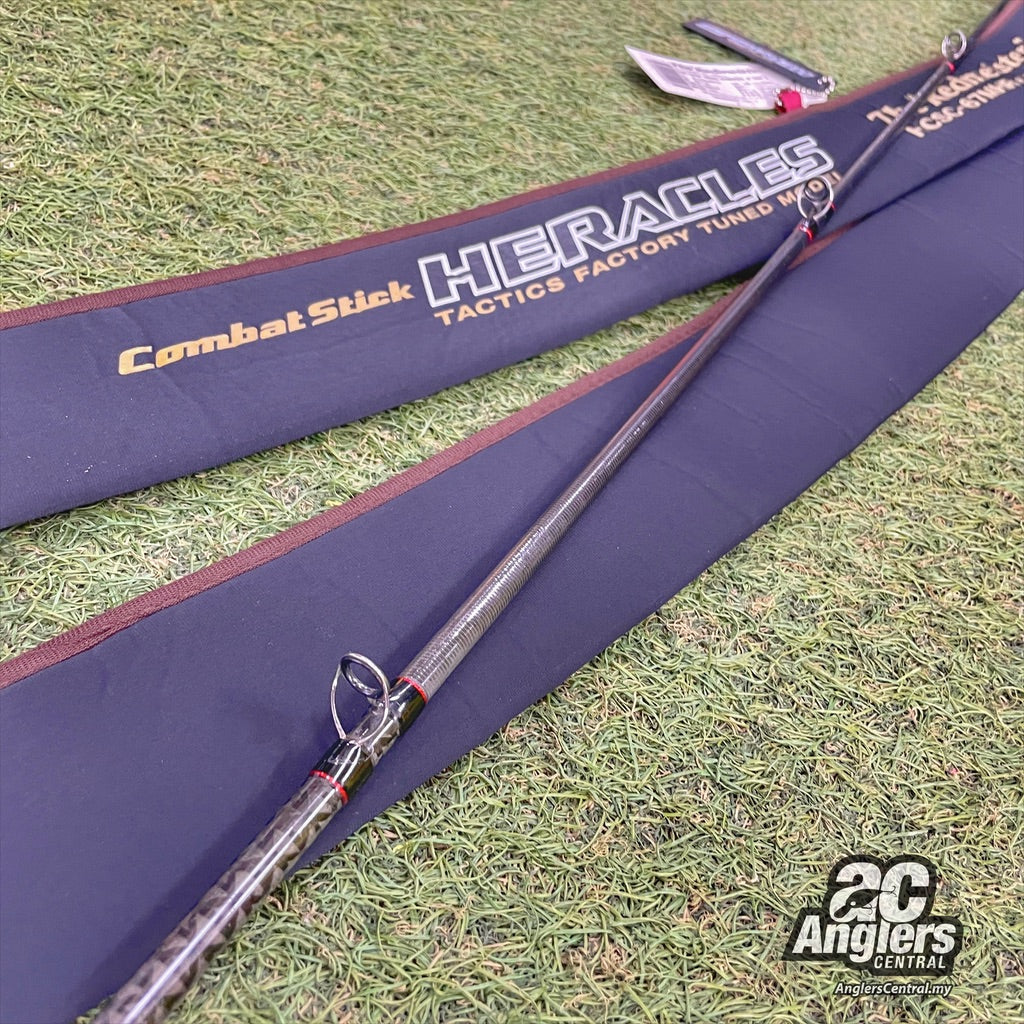 Heracles The Redmeister HCSC-67MHR 10-25lb (USED, 9/10) with rod bag/sleeve