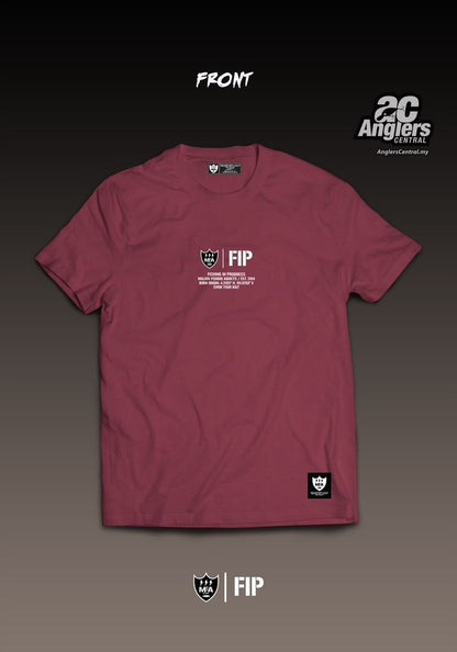 23 FIP PB Skull T-shirt (Maroon)