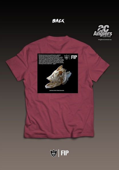23 FIP PB Skull T-shirt (Maroon)