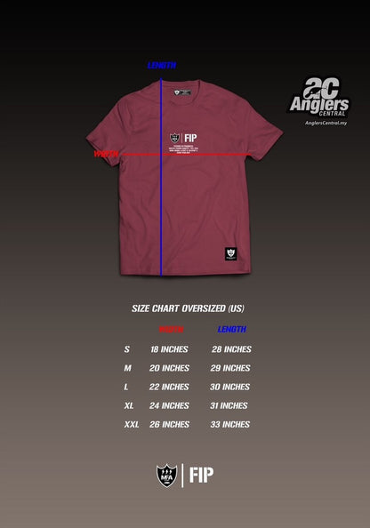 23 FIP PB Skull T-shirt (Maroon)