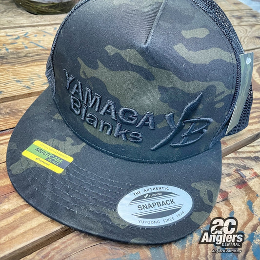 YB Camo Flat Brim Cap