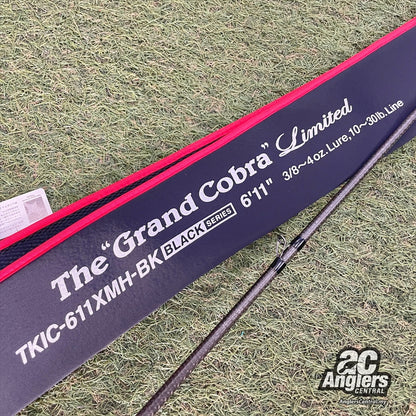 Inspirare Kaleido The Grand Cobra Limited Black Series TKIC-611XMH-BK 10-30lb 1.5" short, tip repair (USED, 8.5/10)