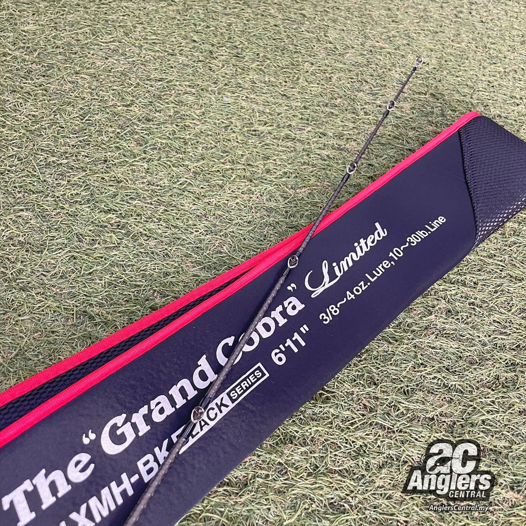 Inspirare Kaleido The Grand Cobra Limited Black Series TKIC-611XMH-BK 10-30lb 1.5" short, tip repair (USED, 8.5/10)