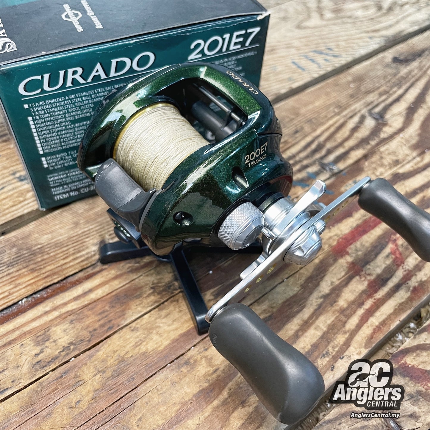 shimano curado 200e7 gear ratio 2008 Curado 200E7 (USED, 9.5/10) – Anglers Central