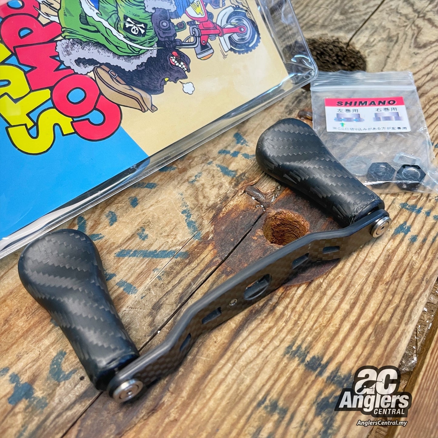 RC-SC CQC 102 Carbon Handles/Knobs (RECOND, M7)