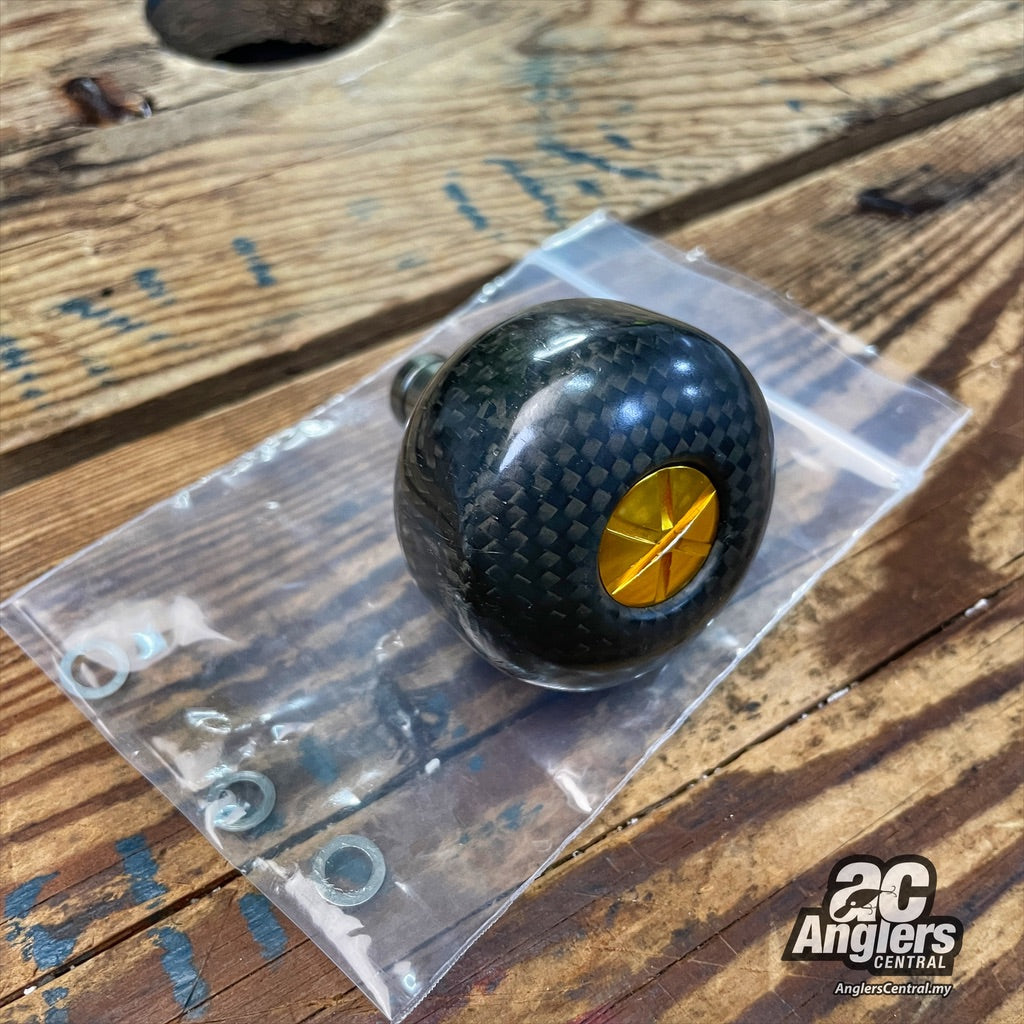 Studio Composite XL Round Carbon Knob Black (USED, Shimano SW B-Type)