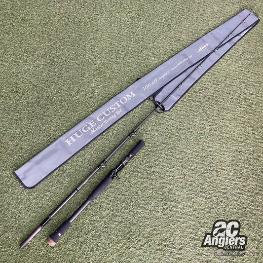 Huge Custom H3N-62F XXX Heavy (USED, 9/10) with rod bag/sleeve