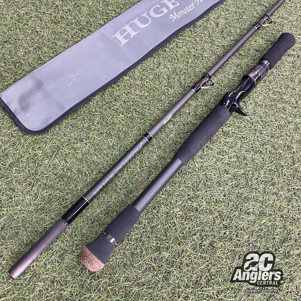 Huge Custom H3N-62F XXX Heavy (USED, 9/10) with rod bag/sleeve