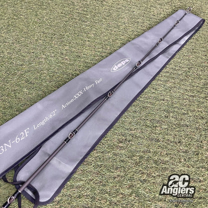 Huge Custom H3N-62F XXX Heavy (USED, 9/10) with rod bag/sleeve