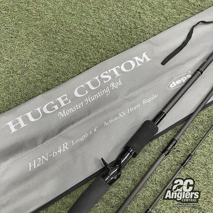 Huge Custom H2N-64R XX Heavy (USED, 9.5/10) with rod sleeve/bag