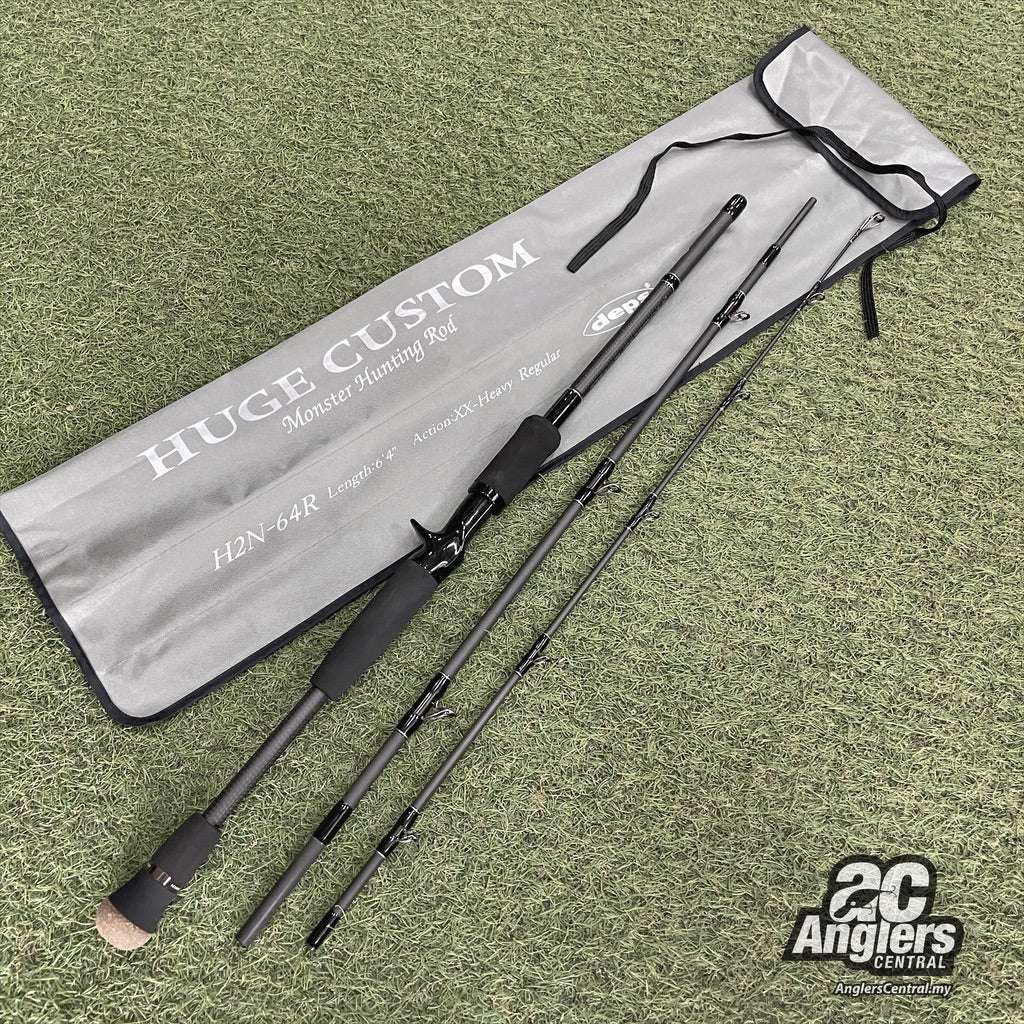Huge Custom H2N-64R XX Heavy (USED, 9.5/10) with rod sleeve/bag