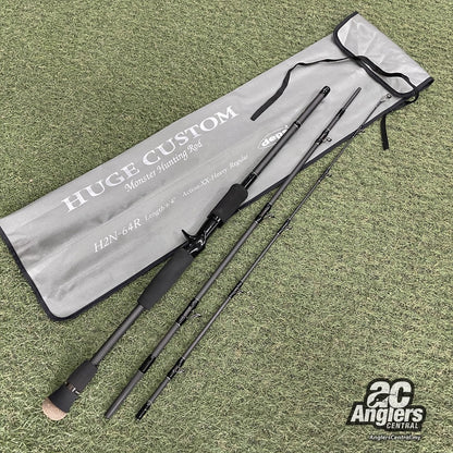 Huge Custom H2N-64R XX Heavy (USED, 9.5/10) with rod sleeve/bag