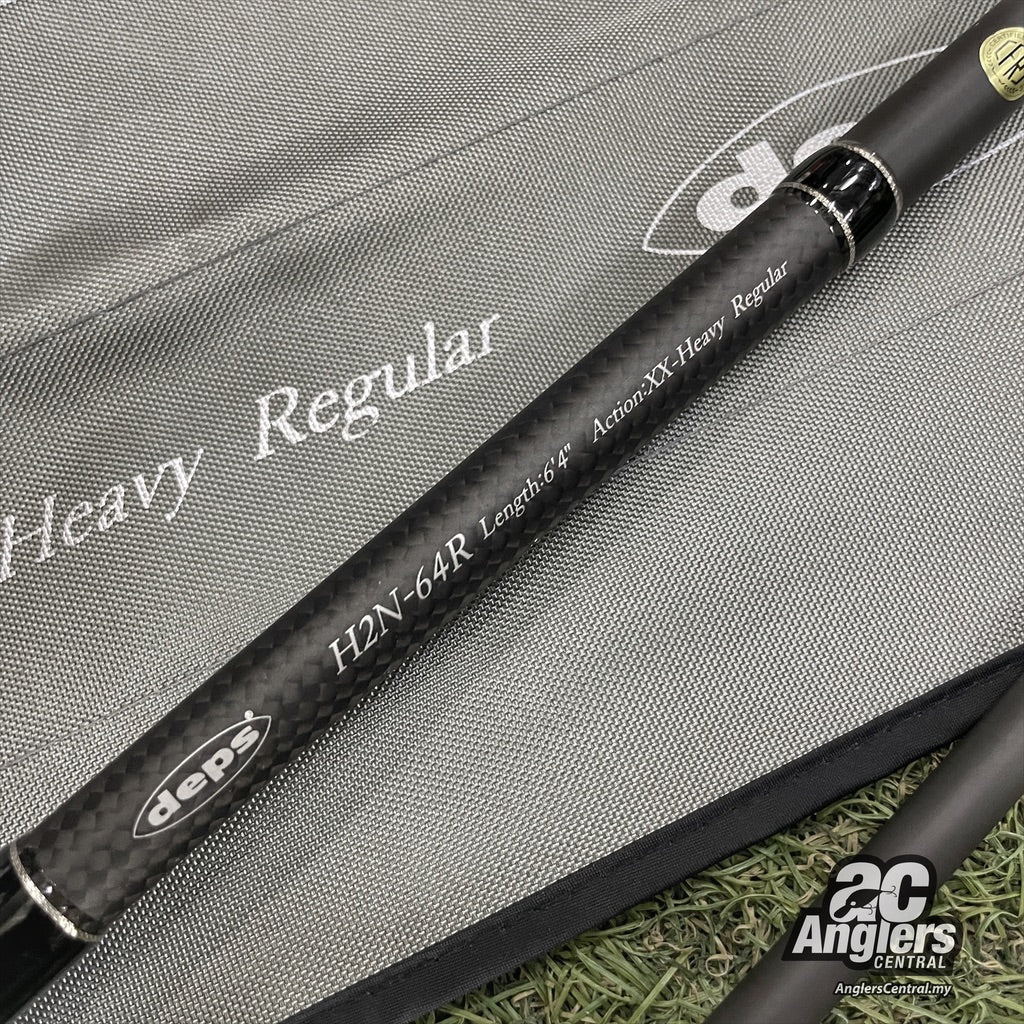 Huge Custom H2N-64R XX Heavy (USED, 9.5/10) with rod sleeve/bag