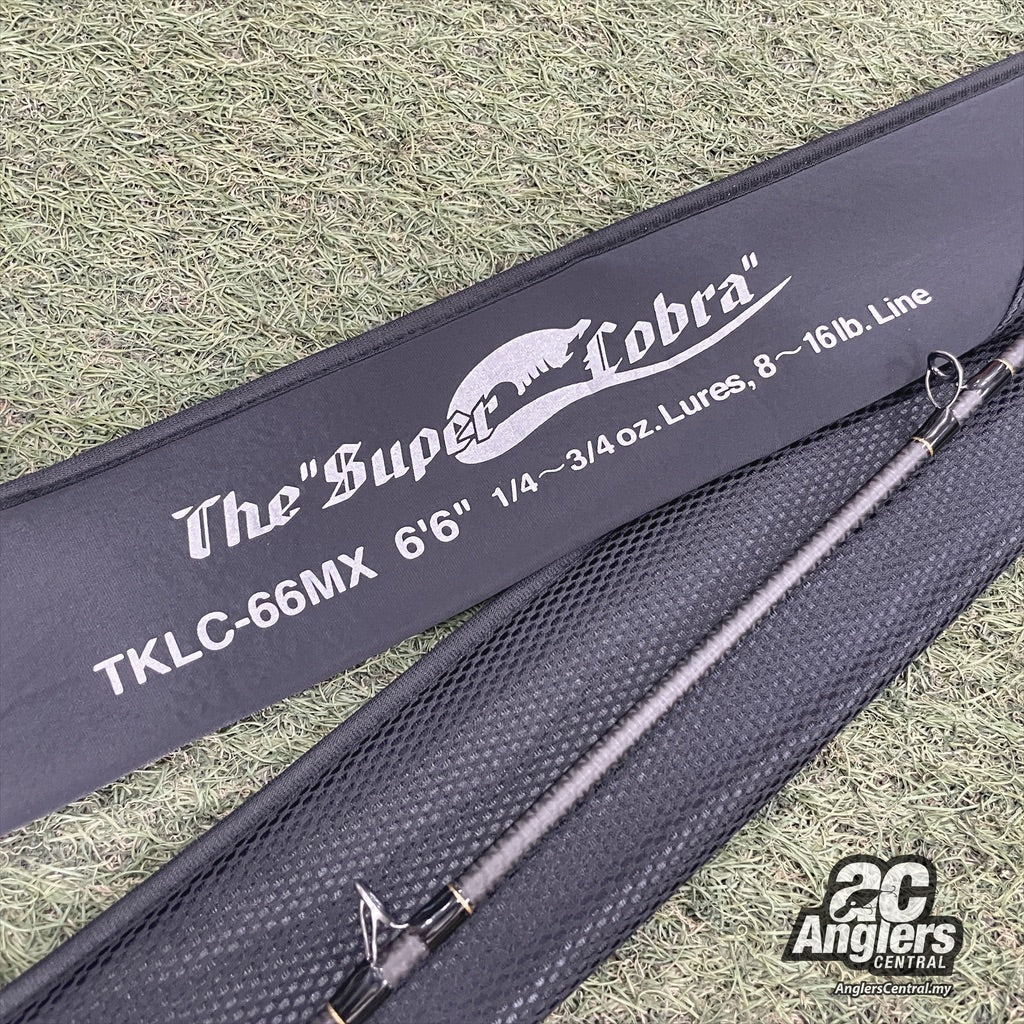 Kaleido The Super Cobra TKLC-66MX 8-16lb (USED, 9/10) with rod bag/sleeve