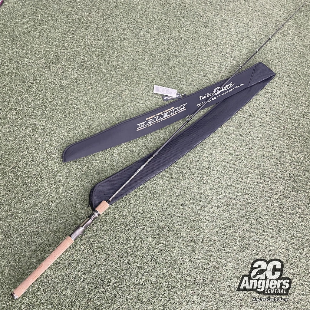 Kaleido The Super Cobra TKLC-66MX 8-16lb (USED, 9/10) with rod bag/sleeve
