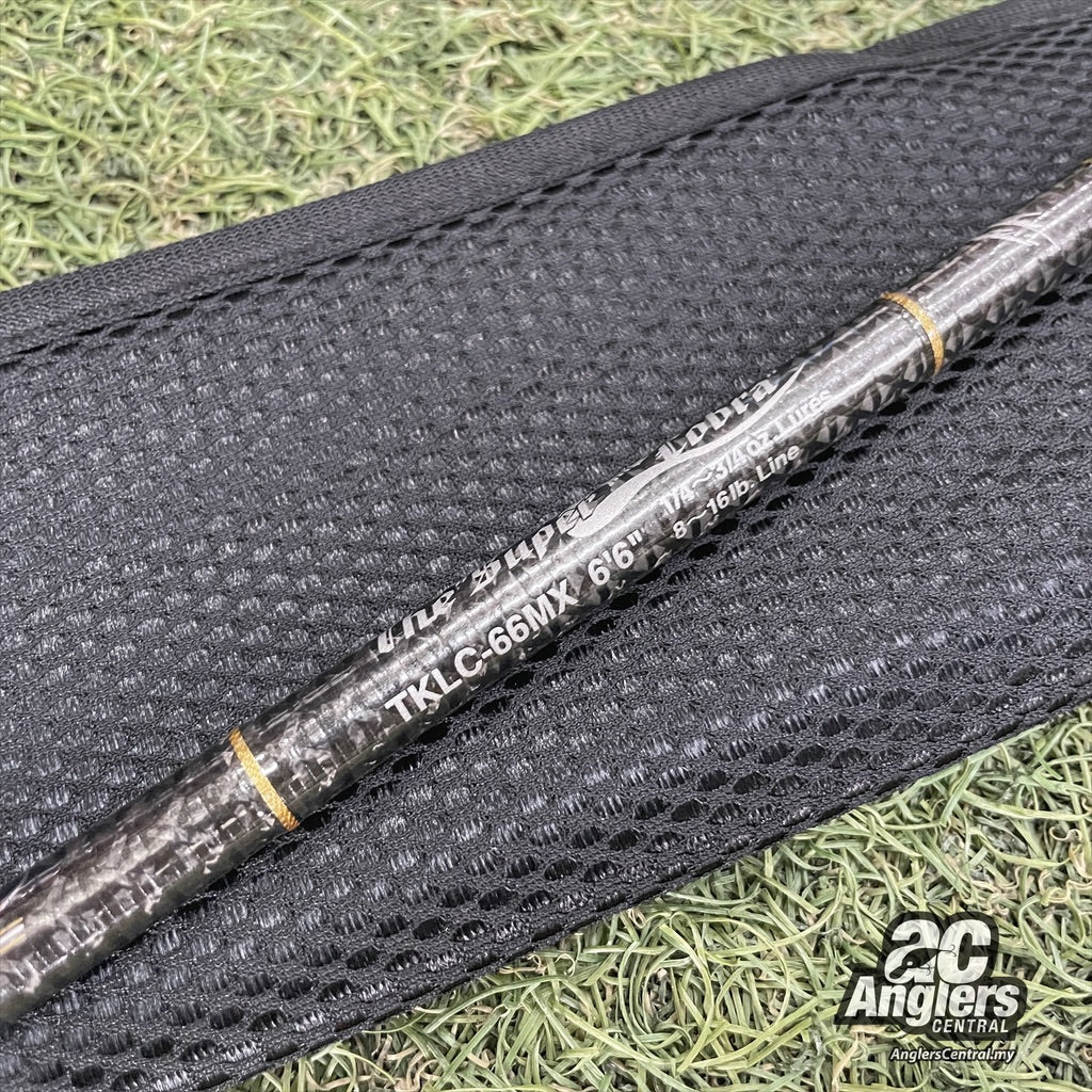Kaleido The Super Cobra TKLC-66MX 8-16lb (USED, 9/10) with rod bag/sleeve