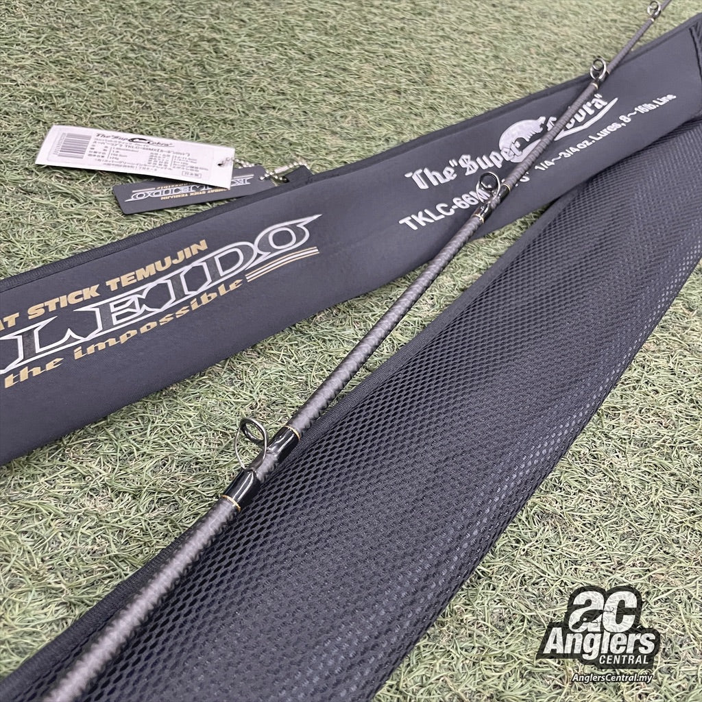 Kaleido The Super Cobra TKLC-66MX 8-16lb (USED, 9/10) with rod bag/sleeve