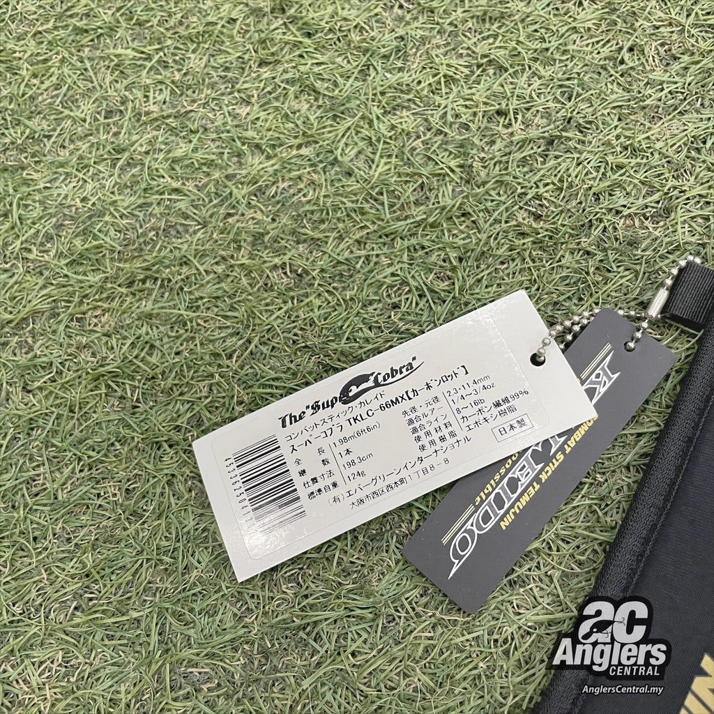 Kaleido The Super Cobra TKLC-66MX 8-16lb (USED, 9/10) with rod bag/sleeve