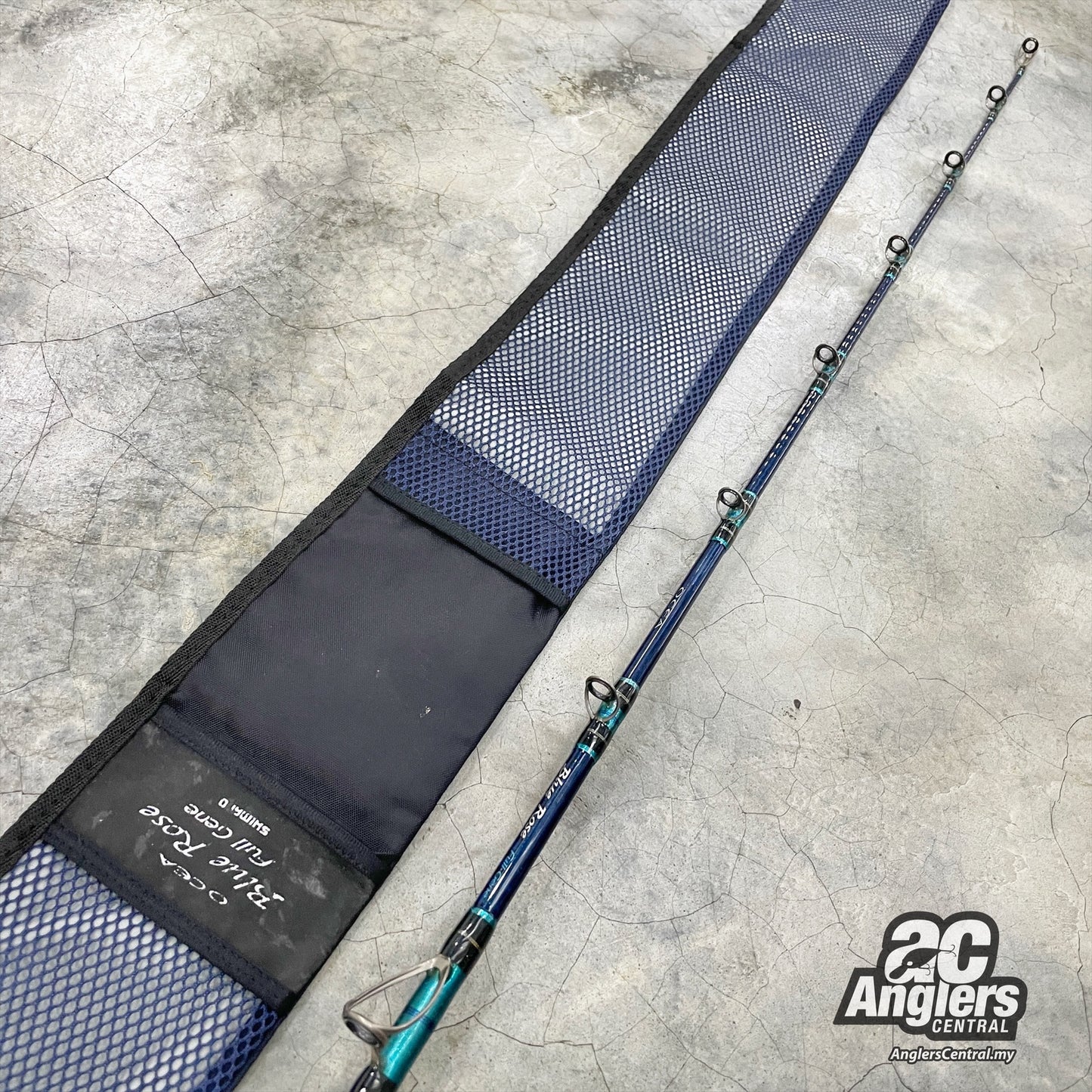 shimano blue rose jigging rod for sale Ocea Blue Rose (USED, 8/10) – Anglers Central