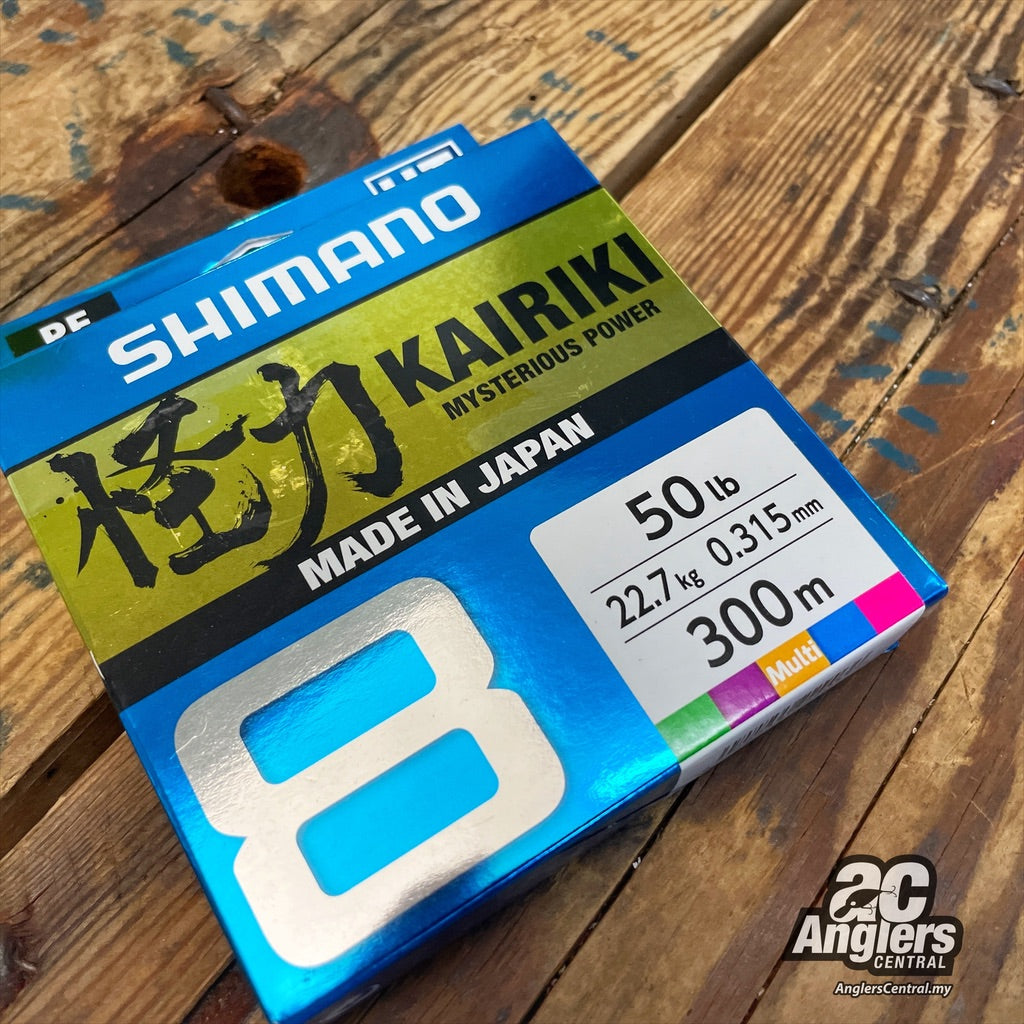 Tresse Shimano Kairiki 300m Grise Tresse Shimano Kairiki 300m Grise
