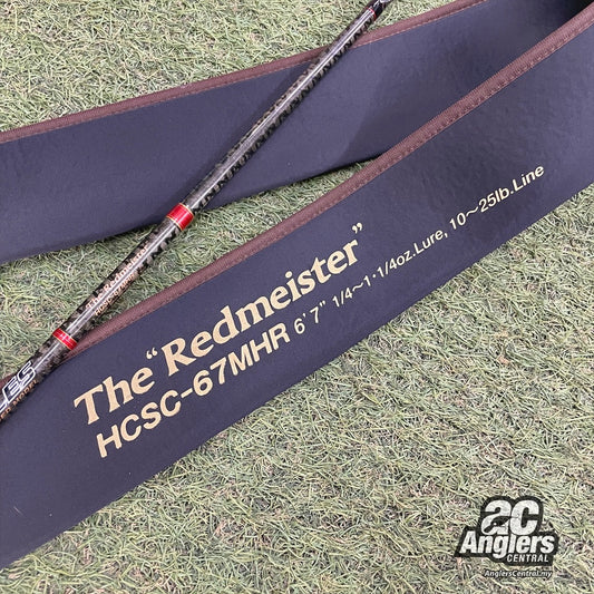 Heracles The Redmeister HCSC-67MHR 10-25lb (USED, 9/10) with rod bag/sleeve