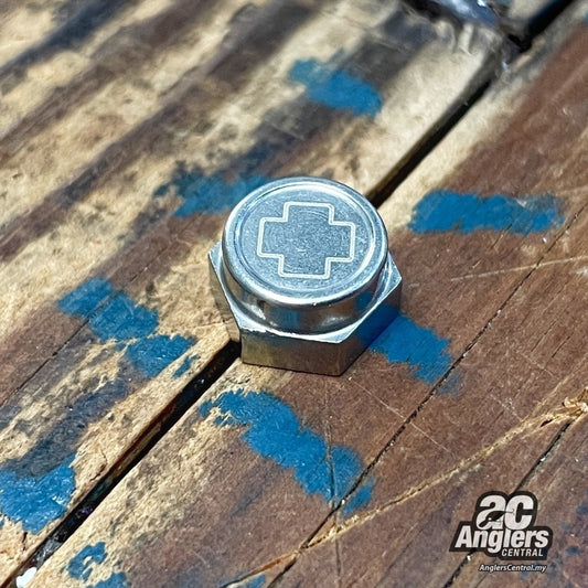 Handle Lock Nut (USED, M8R, stainless steel)