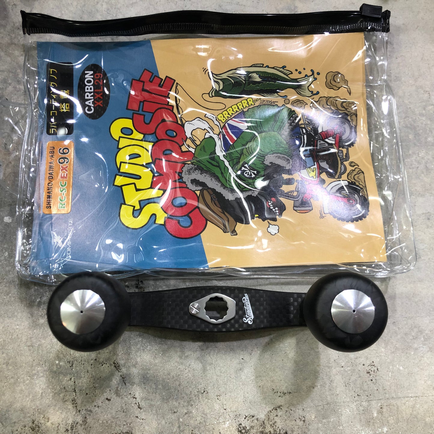 RC-SC EX Plus XXL29 Carbon Knobs Carbon Handles