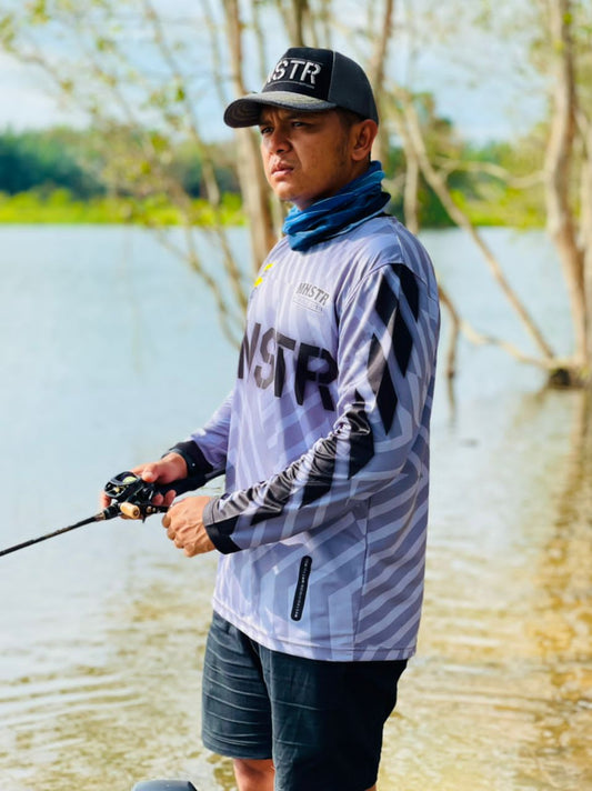 MNSTR Smoke Cool-tech long sleeve jersey