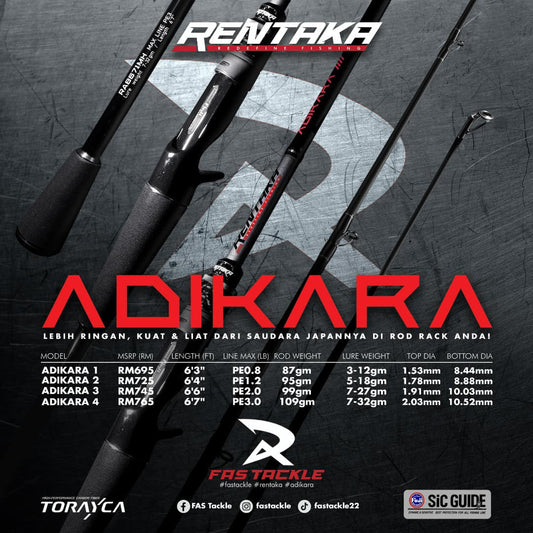 Adikara Baitcast (1pc)